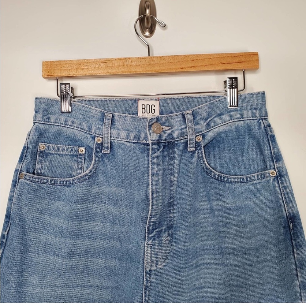 BDG Urban Outfitters High Rise Straight Baggy
Denim Jeans Cotton Blue Size 29 - Picture 3 of 5